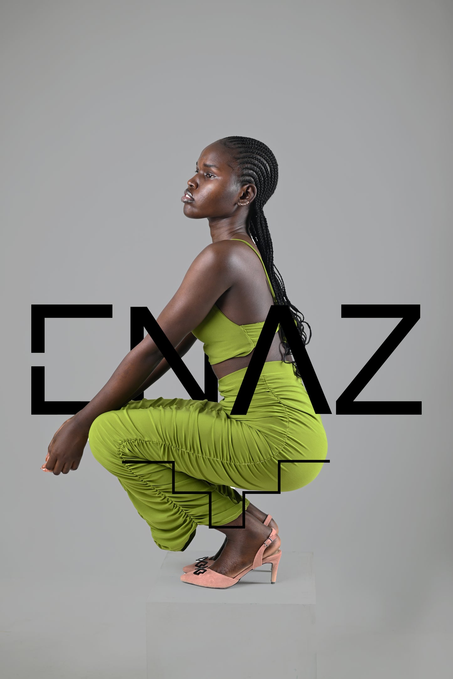 Pink slingback heels